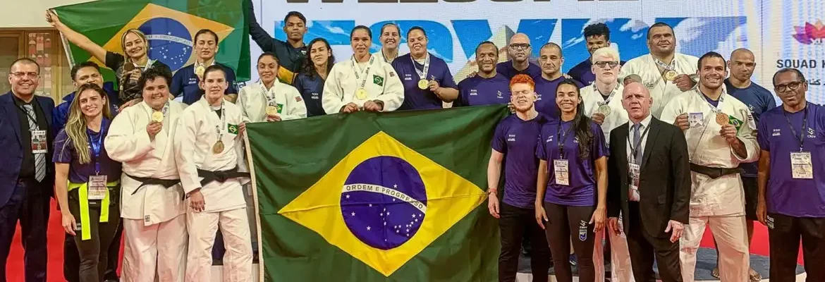 Brasil fecha Grand Prix de judô paralímpico da IBSA com título geral