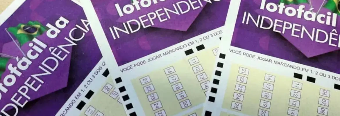Lotofacil da independência tem 54 apostas com prêmio de R$ 4,2 milhões